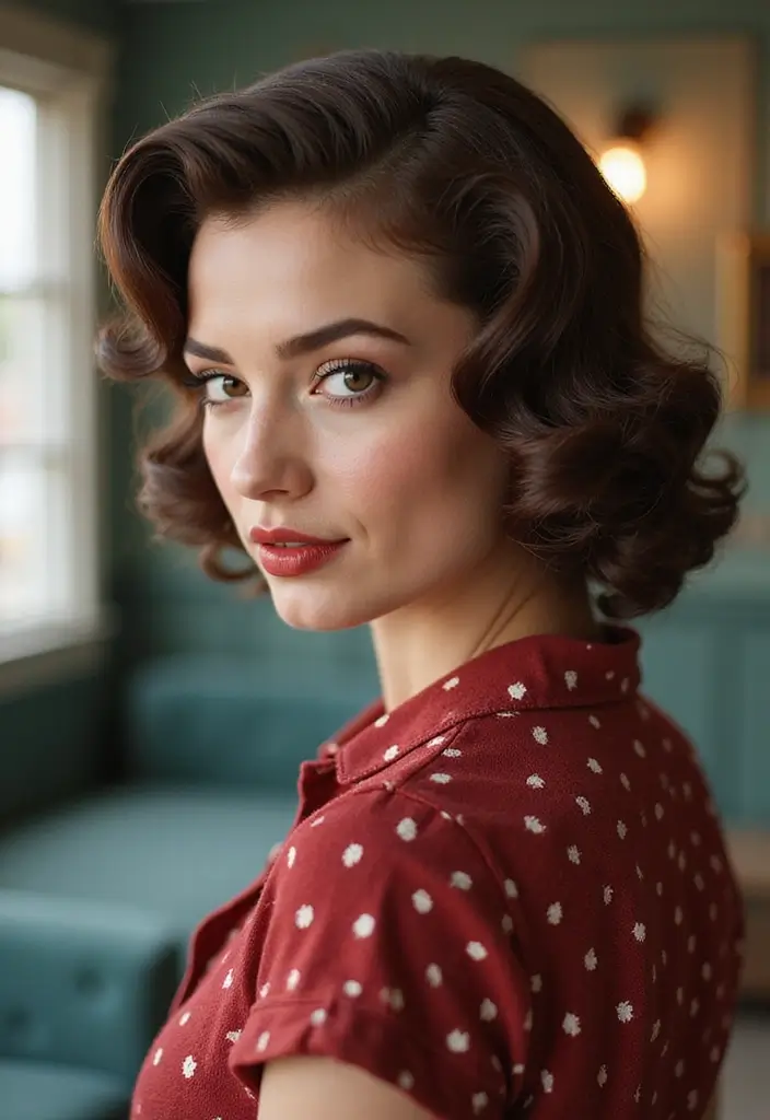 26 Hairstyles for Thin Hair That Add Instant Volume - 10. Pin-Up Curls