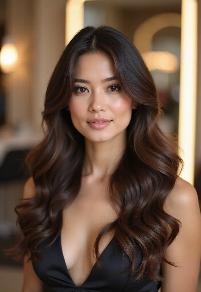 26 Hairstyles for Thin Hair That Add Instant Volume - 16. Dramatic Volume with Extensions
