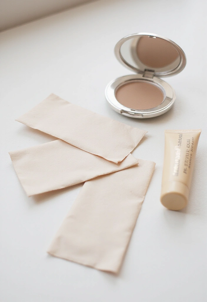 26 Long-Lasting Makeup Tips for Busy Days - 14. Use a Blotting Paper