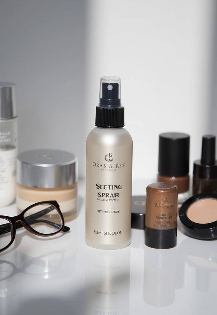 26 Makeup Tips for Glasses Wearers - 11. Setting Spray for Longevity