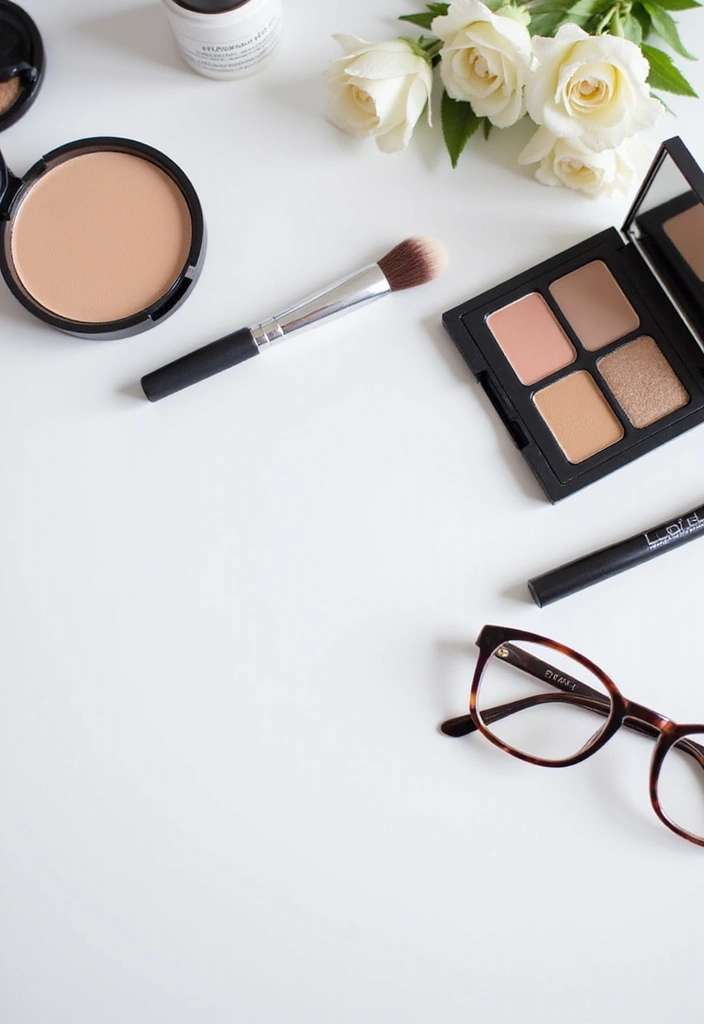 26 Makeup Tips for Glasses Wearers - 16. Embrace Minimalism