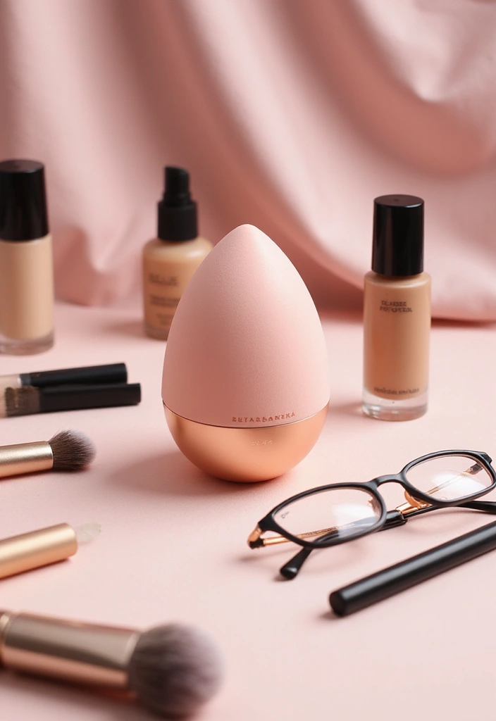 26 Makeup Tips for Glasses Wearers - 18. Use a Deluxe Beauty Blender