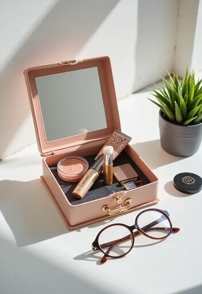 26 Makeup Tips for Glasses Wearers - 21. Carry a Touch-Up Kit