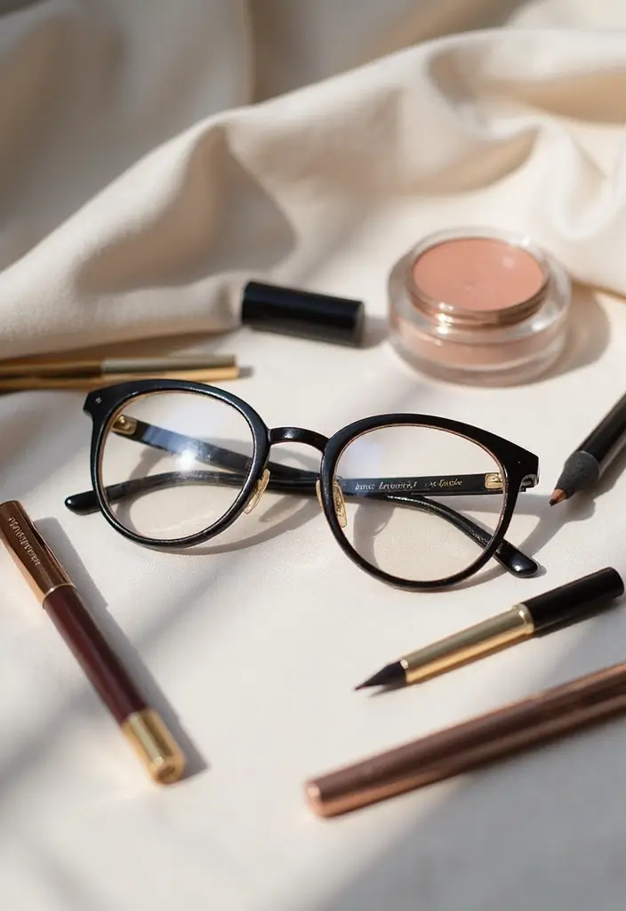 26 Makeup Tips for Glasses Wearers - 3. Choose Anti-Reflective Lenses