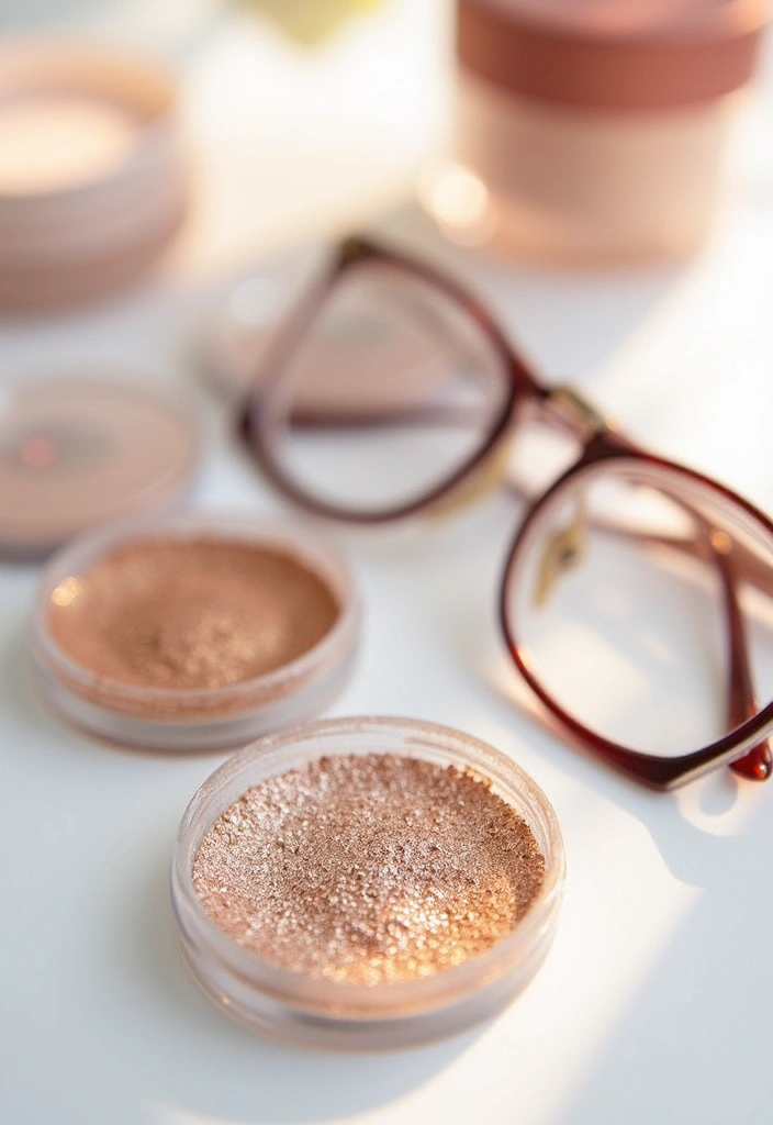 26 Makeup Tips for Glasses Wearers - 6. Highlight the Inner Corners