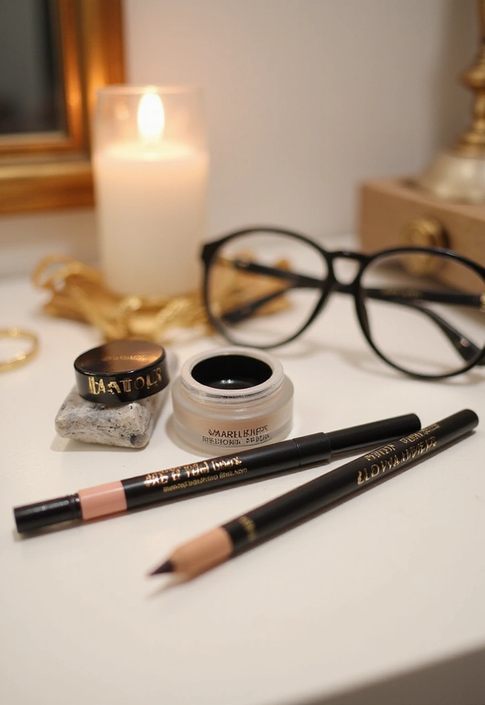 26 Makeup Tips for Glasses Wearers - 8. Avoid Heavy Eyeliner