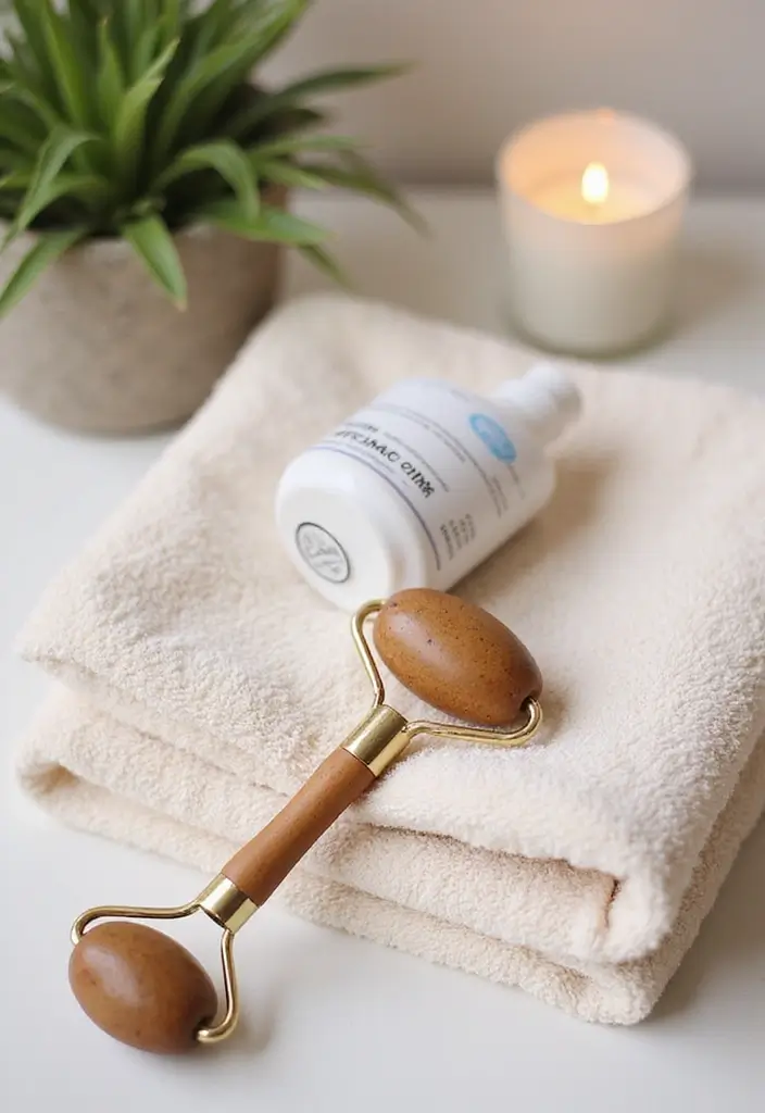 26 Self-Care Skincare Rituals for Relaxing Nights - 20. Facial Roller Massage