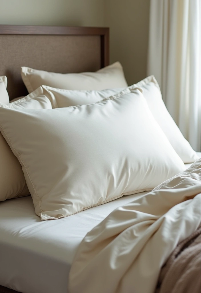26 Self-Care Skincare Rituals for Relaxing Nights - 8. Silk Pillowcases