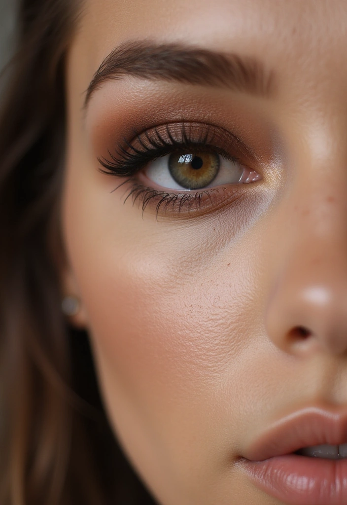 26 Smokey Eye Variations for Different Eye Colors - 9. Rustic Brown Smokey Eye for Hazel Eyes