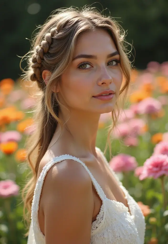 26 Summer Hairstyles to Keep You Cool and Stylish - 1. Breezy Braided Crown