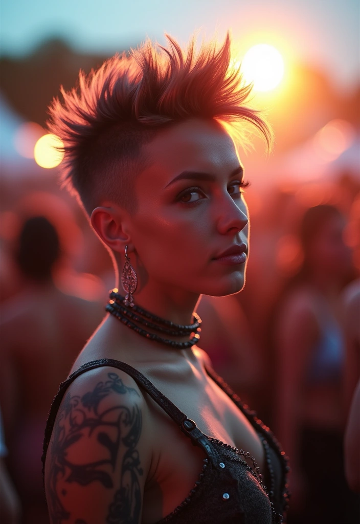 26 Summer Hairstyles to Keep You Cool and Stylish - 13. Faux Hawk Fun