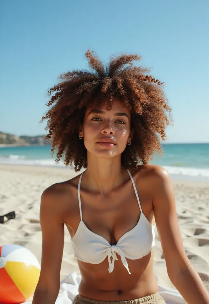 26 Summer Hairstyles to Keep You Cool and Stylish - 15. Natural Texture Embrace