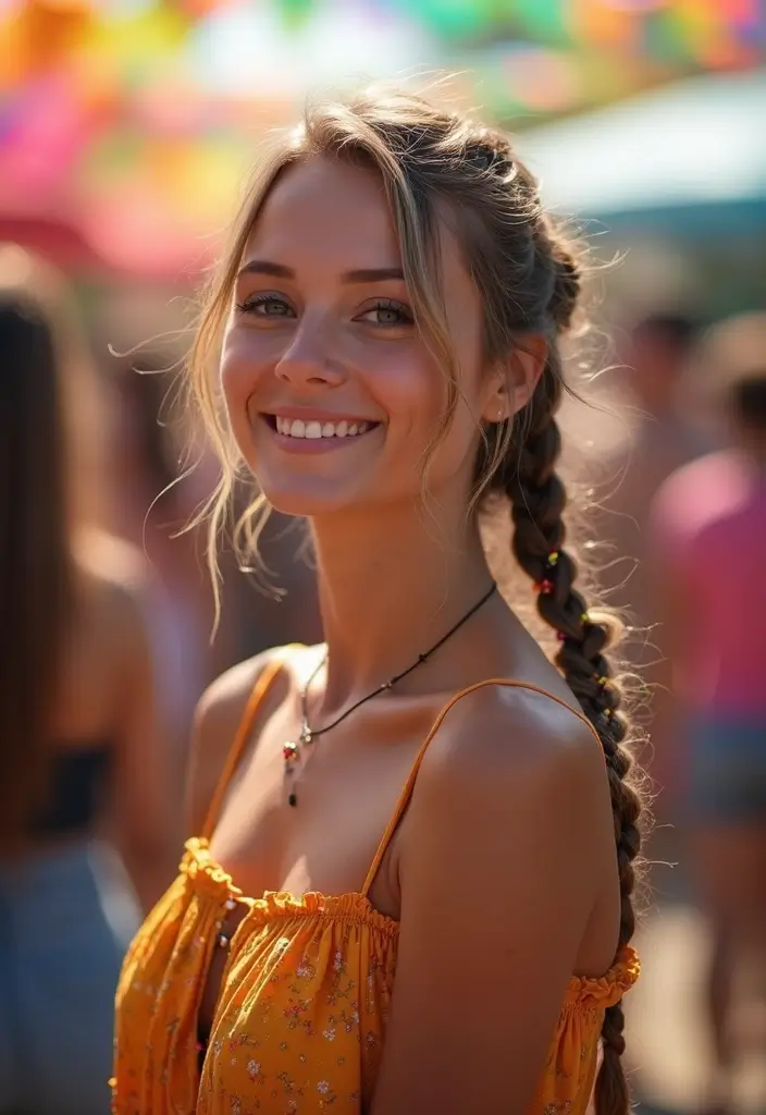 26 Trending Braided Hairstyles for Every Occasion - 12. Fiesta Braid