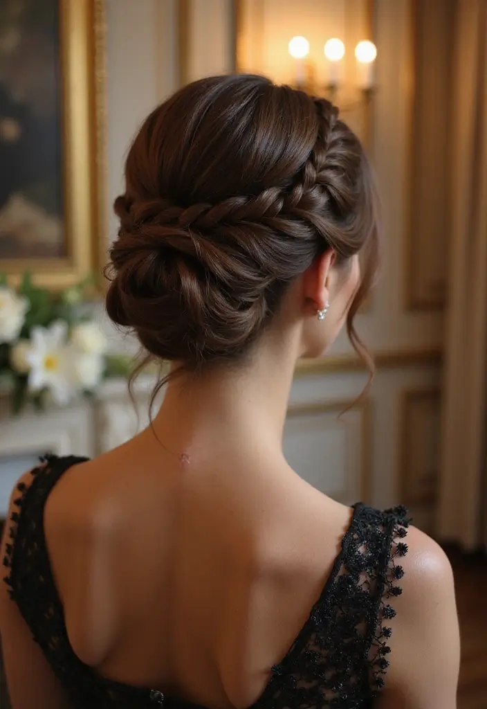 26 Trending Braided Hairstyles for Every Occasion - 9. Bohemian Updo with Braids