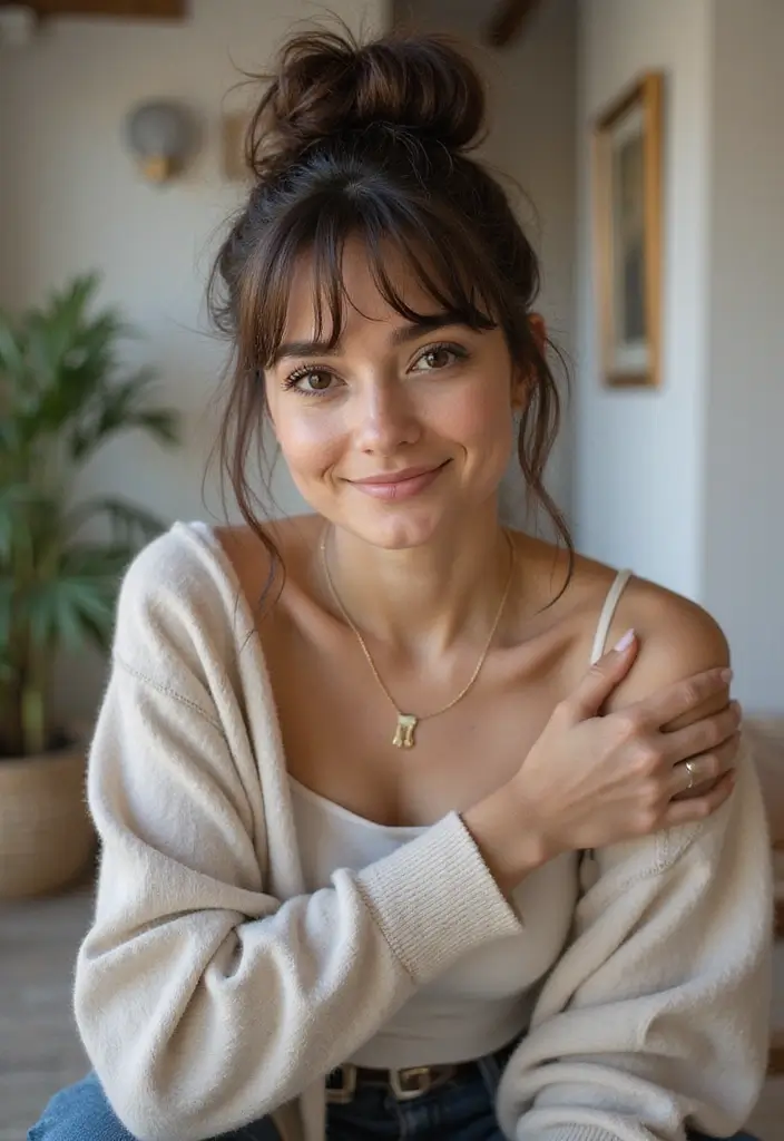 27 Classic Hairstyles That Never Go Out of Style - 22. The Messy Bun