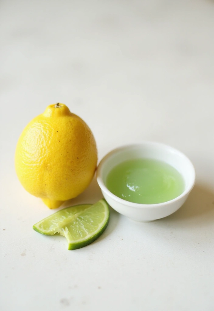 27 DIY Face Mask Recipes That Actually Work - 19. Lemon Juice and Aloe Vera Brightening Mask