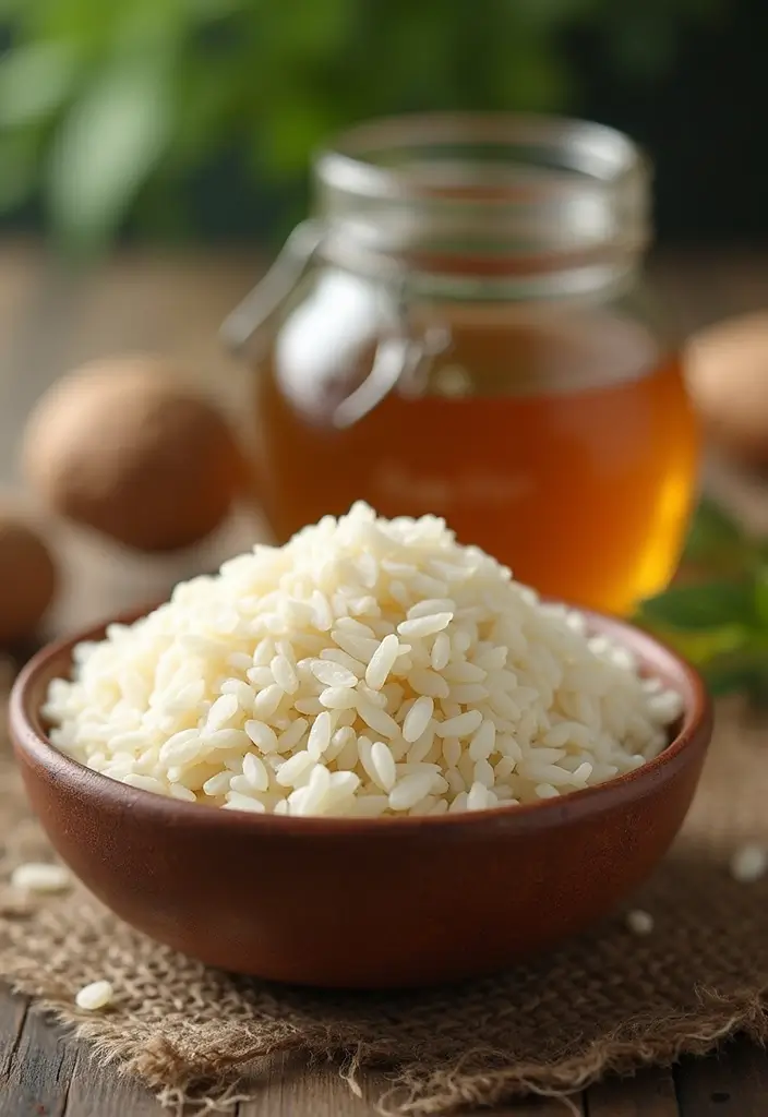 27 DIY Face Mask Recipes That Actually Work - 20. Rice Water and Honey Soothing Mask