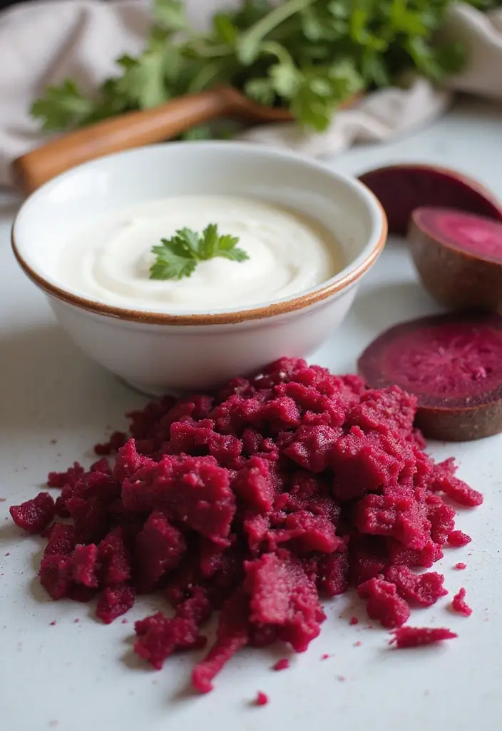 27 DIY Face Mask Recipes That Actually Work - 22. Beetroot and Yogurt Brightening Mask