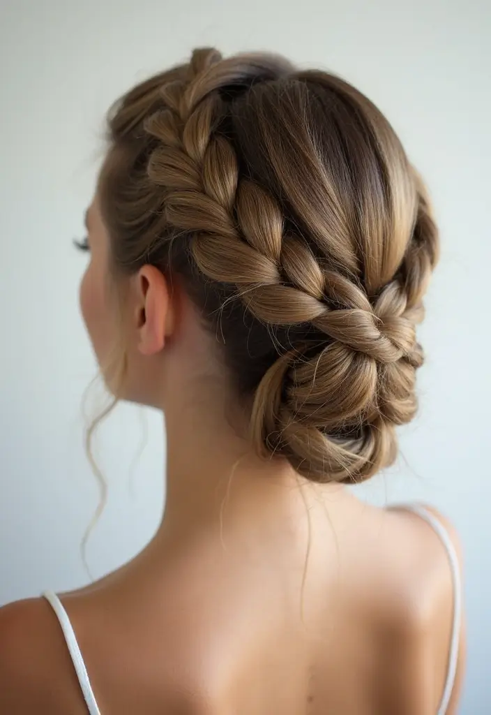 27 DIY Hairstyle Ideas for Quick Home Makeovers - 2. Braided Halo