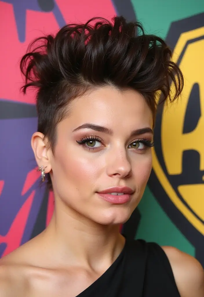 27 DIY Hairstyle Ideas for Quick Home Makeovers - 22. Faux Hawk