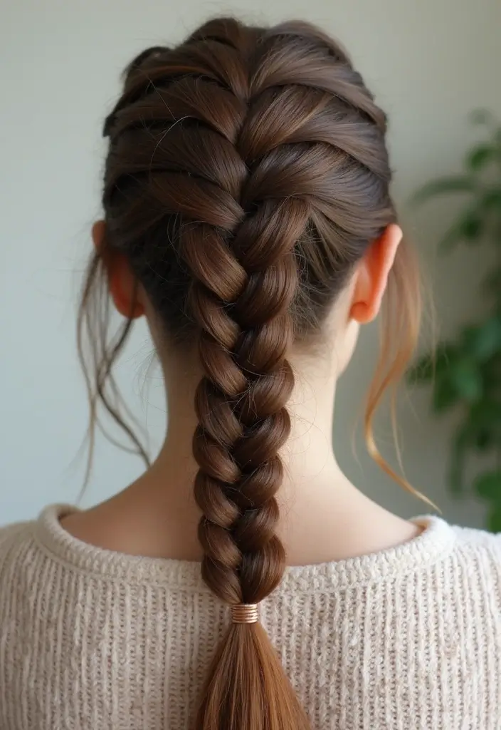 27 DIY Hairstyle Ideas for Quick Home Makeovers - 6. Fishtail Braid