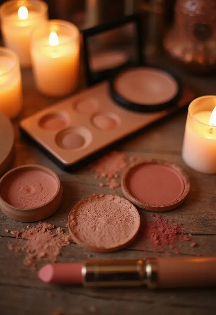 27 Date Night Makeup Ideas That Wow Instantly - 11. Soft Peach Tones for a Warm Look
