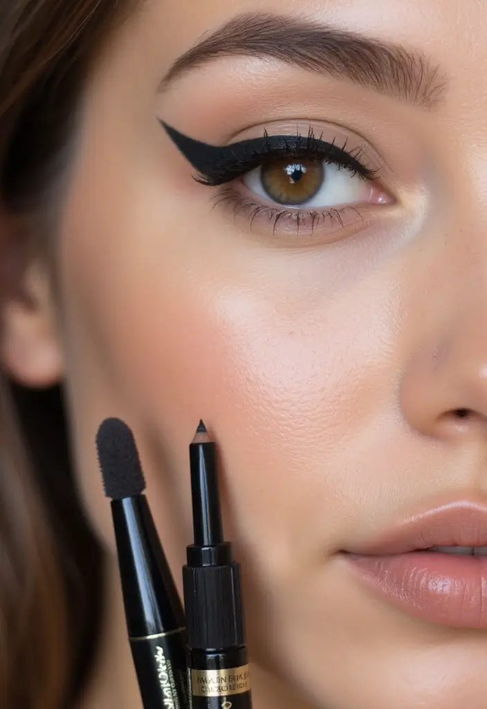 27 Date Night Makeup Ideas That Wow Instantly - 8. Winged Eyeliner for a Classic Finish