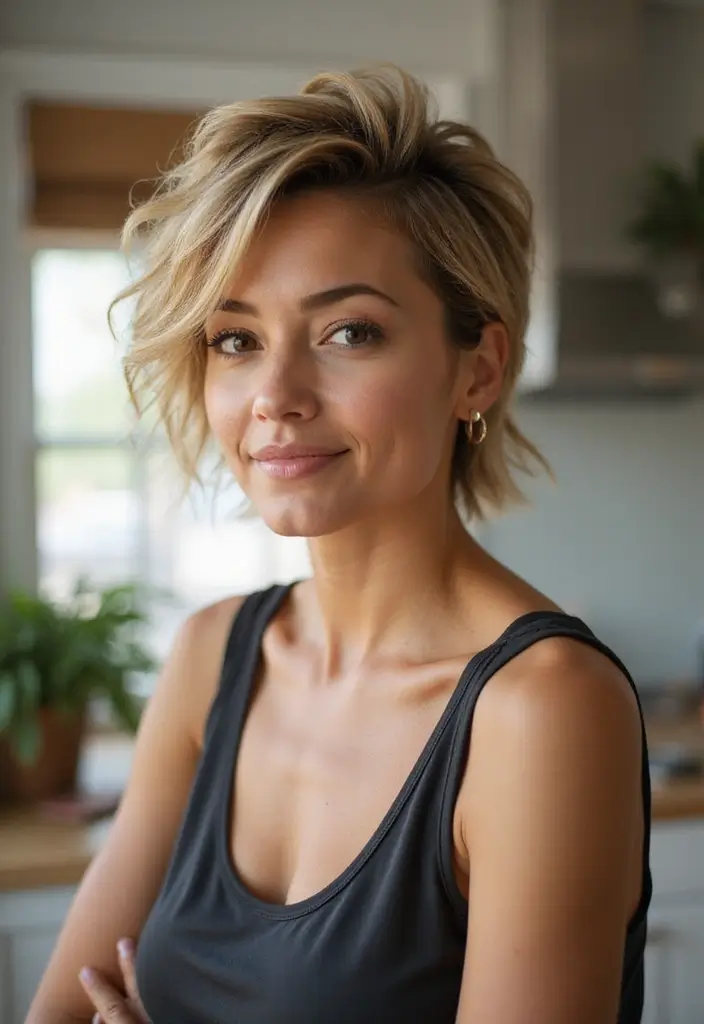 27 Easy Hairstyle Ideas for Busy Mornings - 16. Faux Hawk