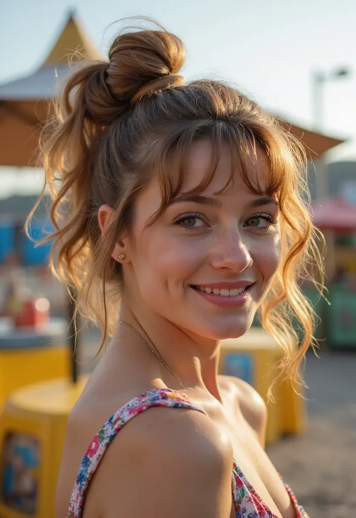 27 Everyday Hairstyles That Take Under 5 Minutes - 18. The Looped Ponytail