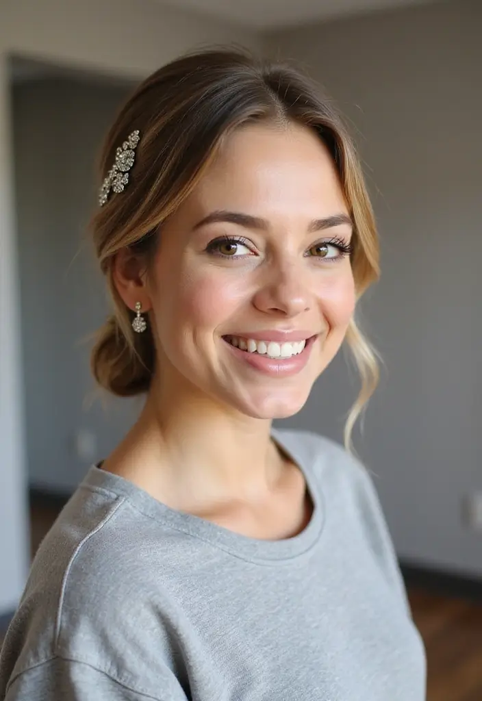 27 Everyday Hairstyles That Take Under 5 Minutes - 9. Low Braid Bun