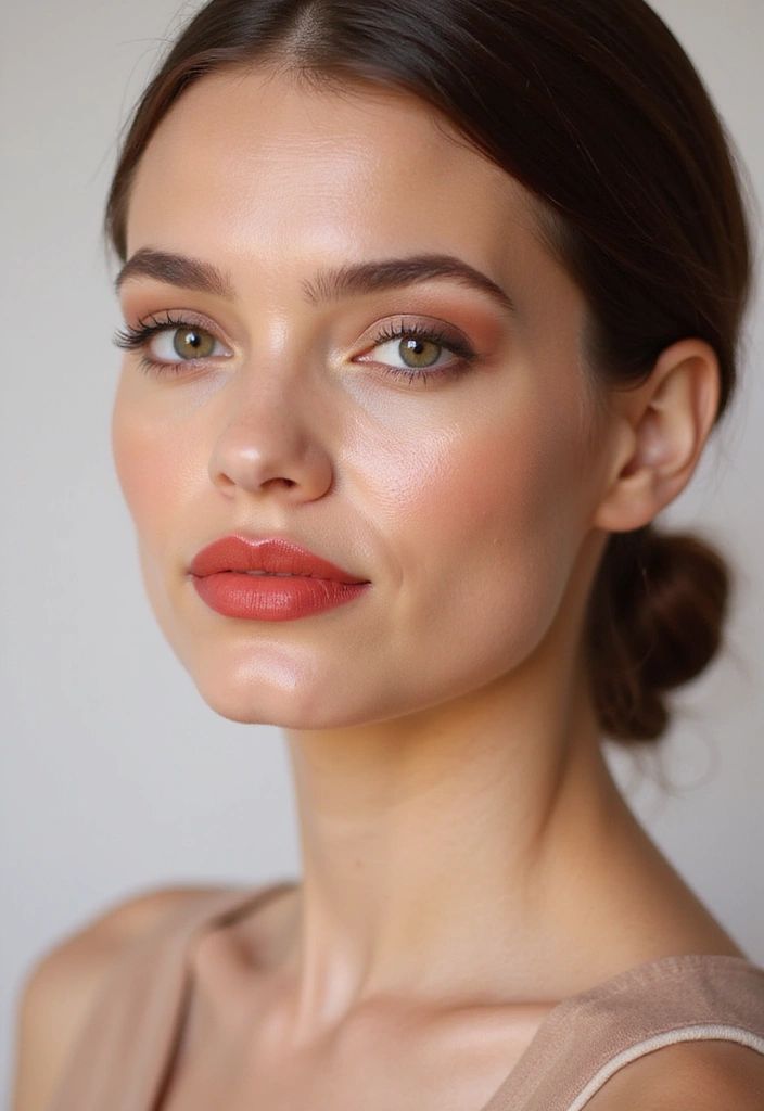 27 Glam Makeup Ideas for Parties and Photoshoots - 25. Chic Two-Tone Lips