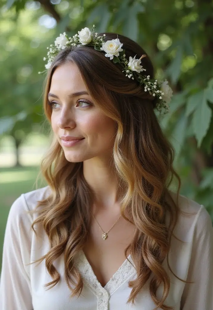 27 Hairstyles for Festivals That Steal the Spotlight - 1. Half-Up Boho Braid