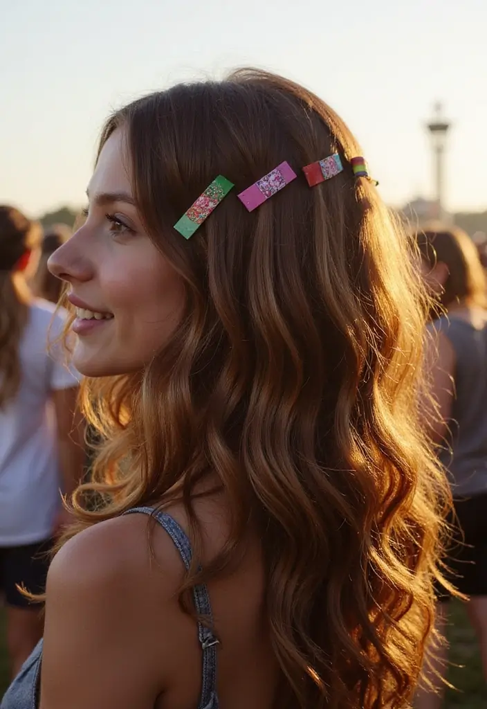 27 Hairstyles for Festivals That Steal the Spotlight - 18. Crimped Waves