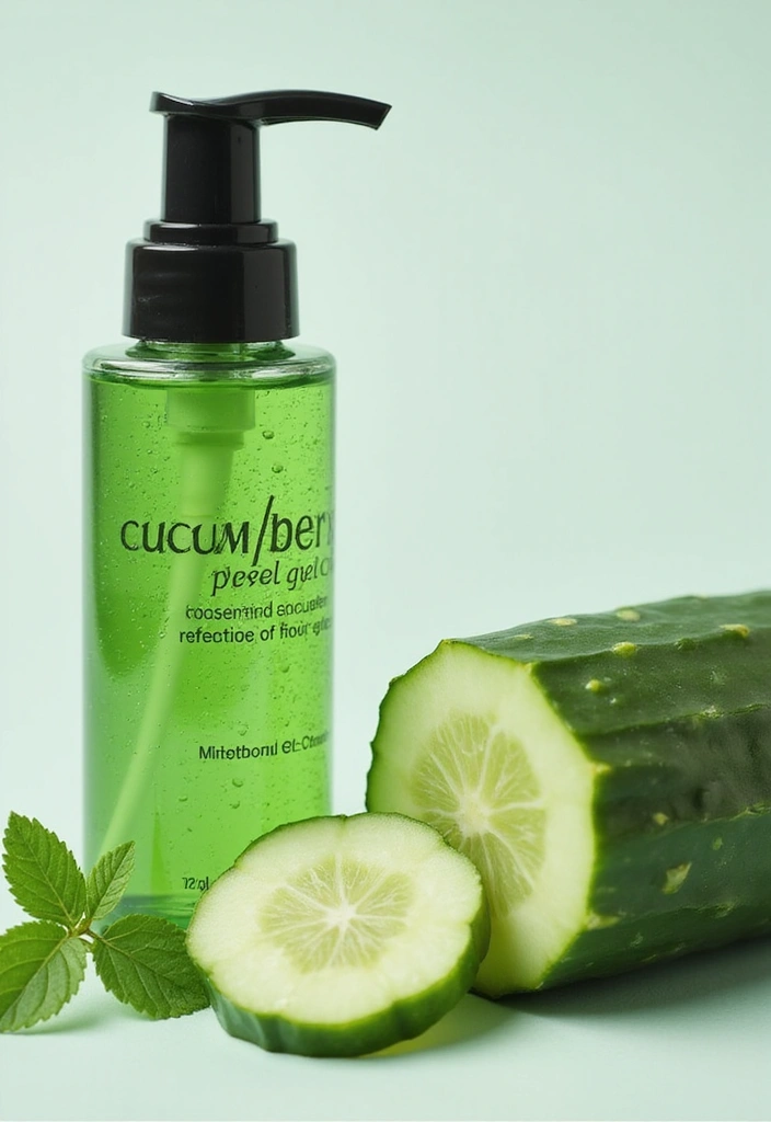 27 Overnight Skincare Treatments That Work While You Sleep - 24. Refreshing Cucumber Peel Gel