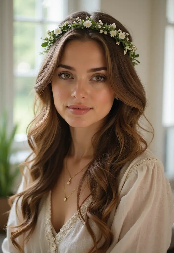 27 Party Hairstyle Ideas That Make You Stand Out - 1. Crown Braid Extravaganza