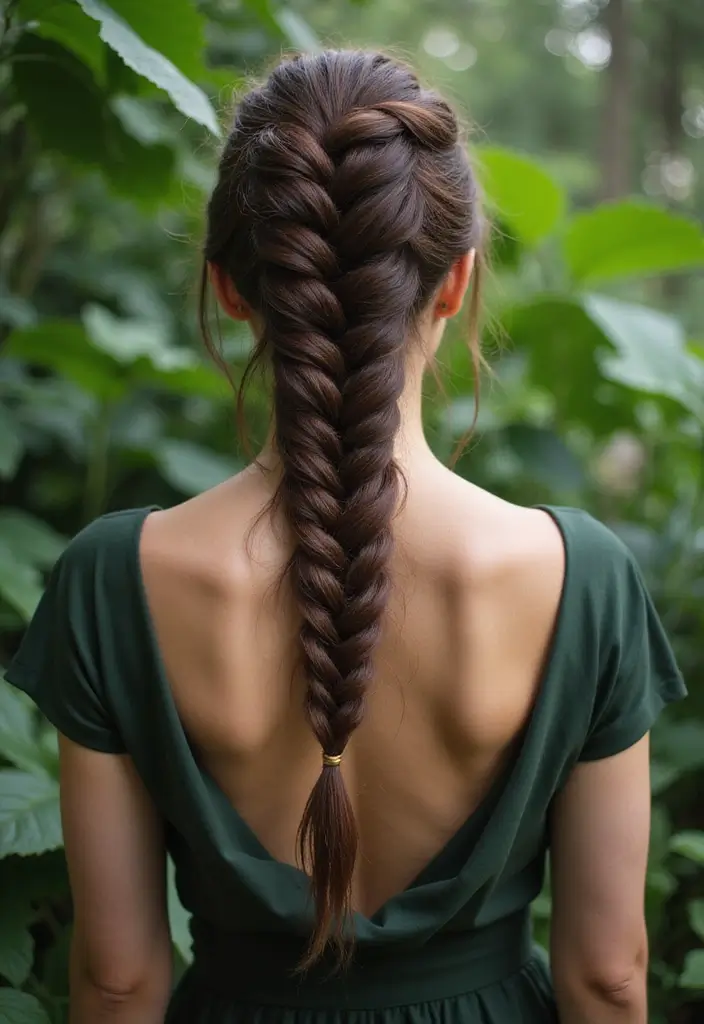 27 Party Hairstyle Ideas That Make You Stand Out - 15. Glamorous Waterfall Braid