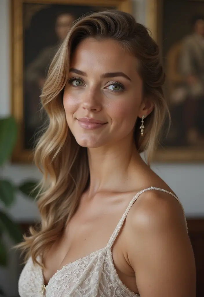 27 Party Hairstyle Ideas That Make You Stand Out - 21. Loose French Twist