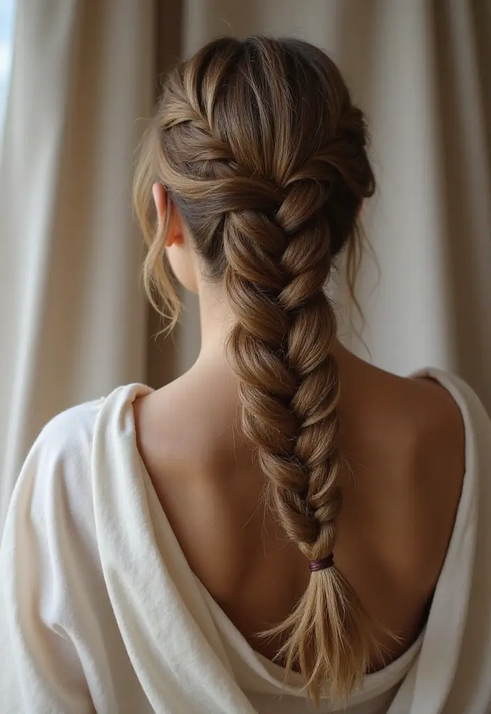 27 Party Hairstyle Ideas That Make You Stand Out - 5. Fishtail Braid Delight