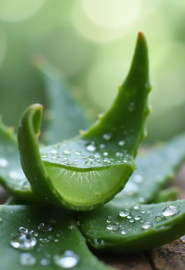 27 Skincare for Dry Skin That Heals and Nourishes - 2. Aloe Vera Gel: Nature's Soothing Agent