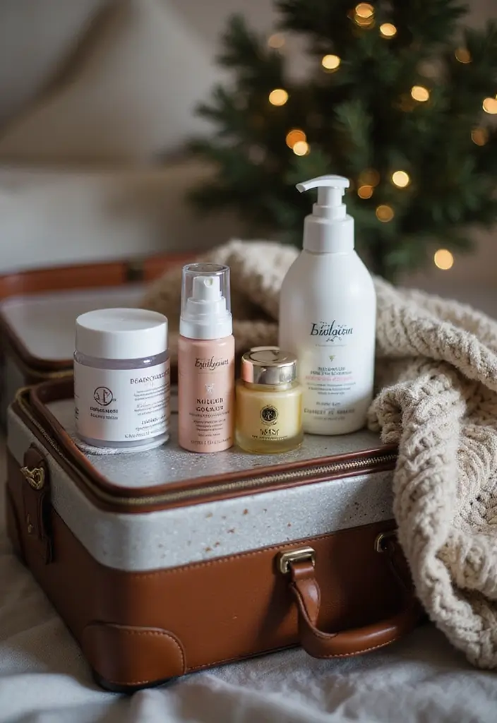 27 Winter Makeup Tips for Radiant Skin - 17. Keep Skin Care Travel-Friendly