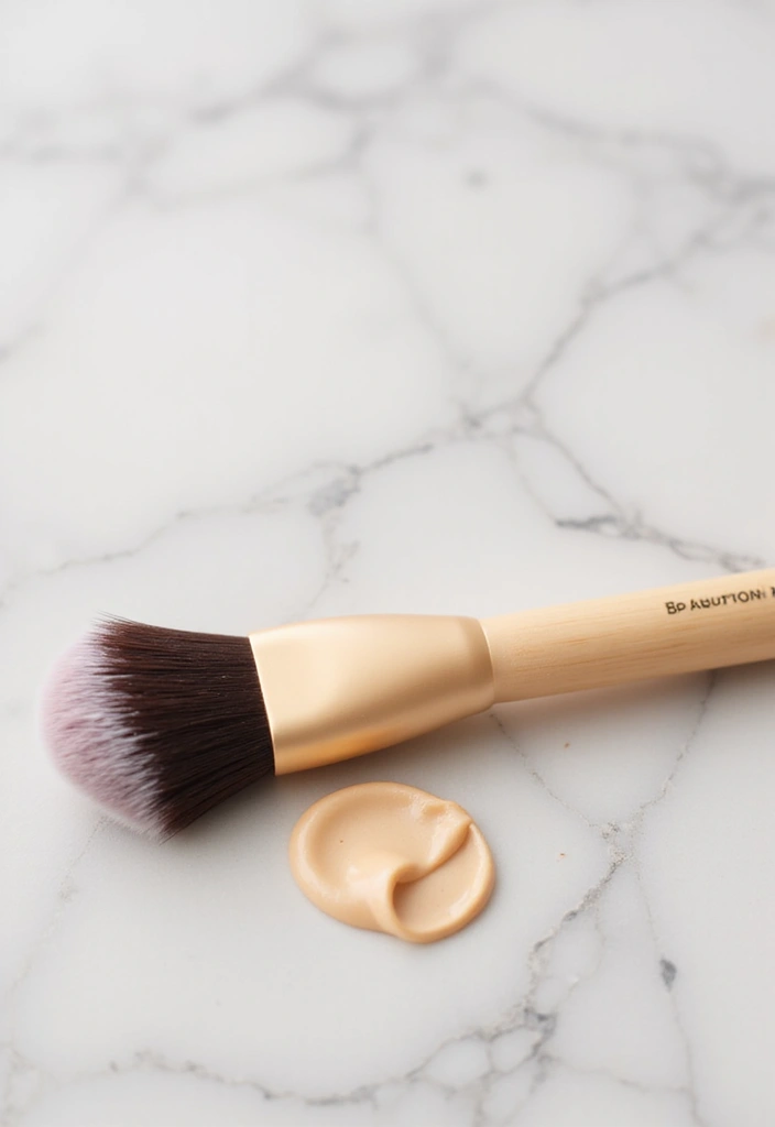 28 Eco-Friendly Makeup Brushes and Tools You Actually Need - 1. Bamboo Foundation Brush