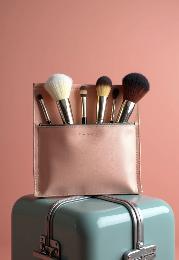 28 Eco-Friendly Makeup Brushes and Tools You Actually Need - 12. Eco-Conscious Travel Brush Set