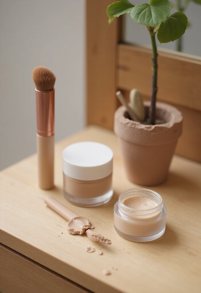 28 Eco-Friendly Makeup Brushes and Tools You Actually Need - 2. Recycled Plastic Concealer Brush