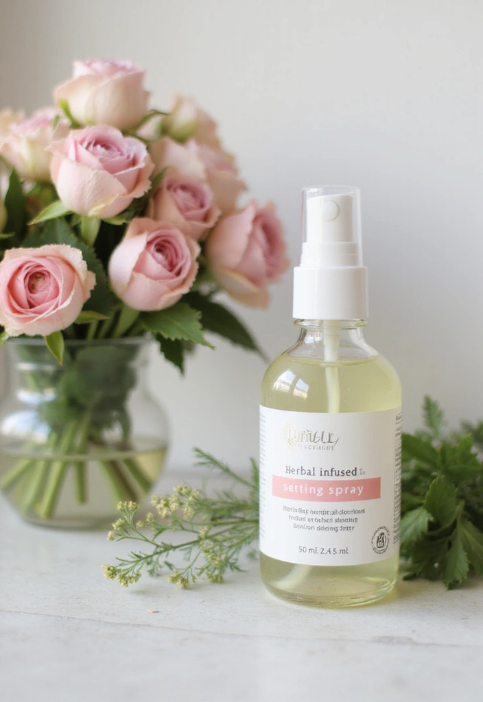 28 Eco-Friendly Makeup Brushes and Tools You Actually Need - 22. Herbal Infused Makeup Setting Spray