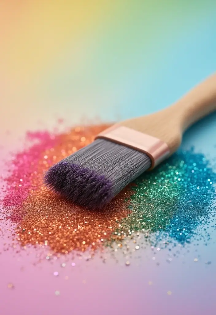 28 Eco-Friendly Makeup Brushes and Tools You Actually Need - 27. Biodegradable Glitter Brushes