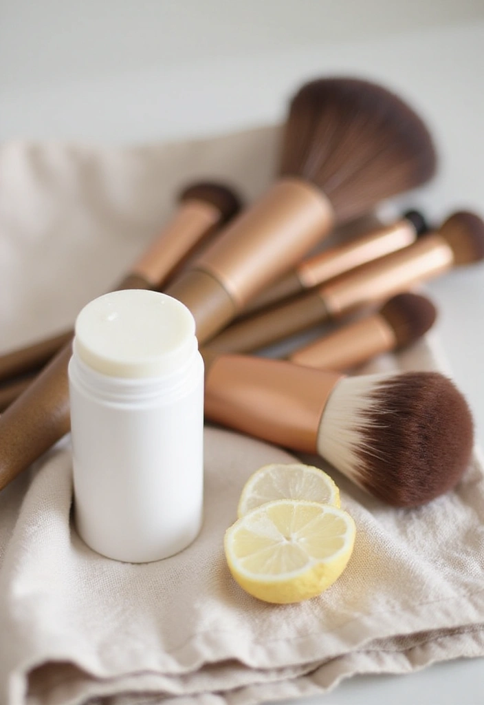 28 Eco-Friendly Makeup Brushes and Tools You Actually Need - 28. Natural Deodorant for Brush Cleaning