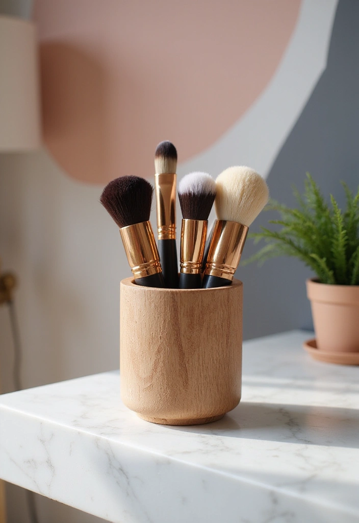 28 Eco-Friendly Makeup Brushes and Tools You Actually Need - 7. Refillable Makeup Brush Holder