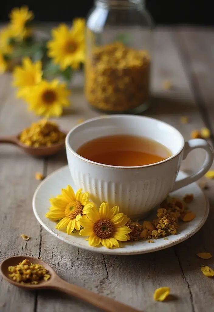 28 Exfoliation Tips for Smooth and Even Texture - 26. Chamomile Exfoliating Tea