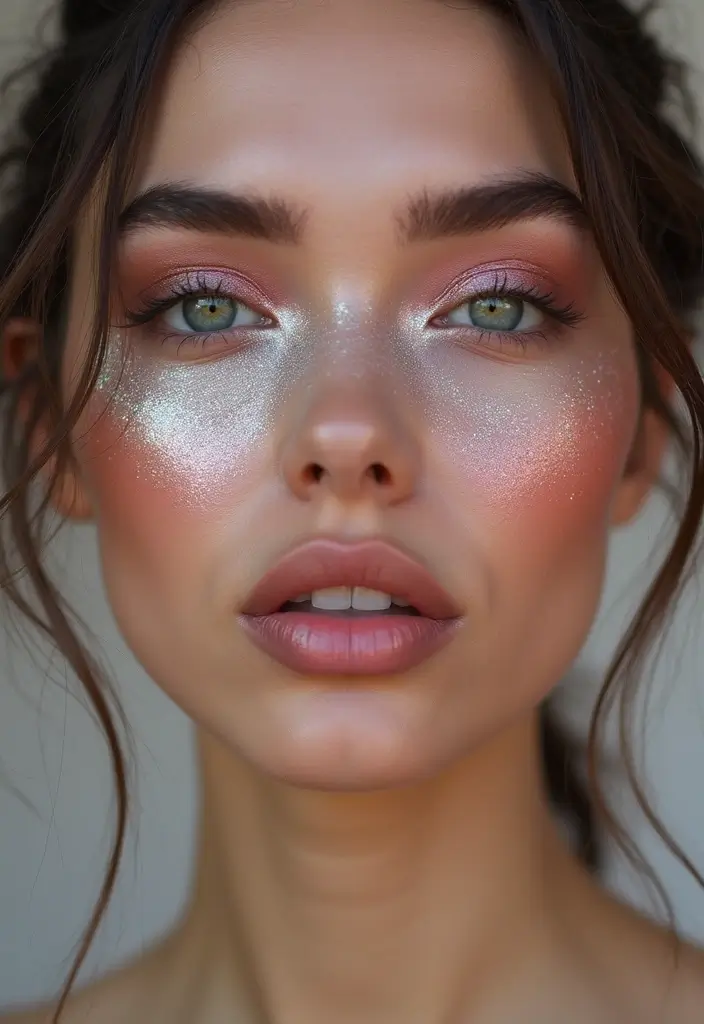 28 Festival Makeup Looks That Sparkle and Shine - 1. Ethereal Fairy Glow