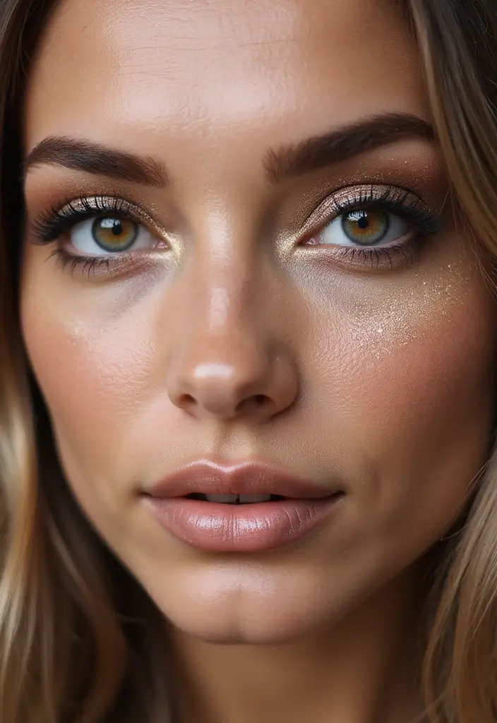 28 Festival Makeup Looks That Sparkle and Shine - 20. Textured Lids